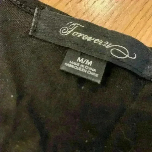 Forever 21 Fit and Flare Long Sleeve Short Dress Size Medium - Picture 4 of 5